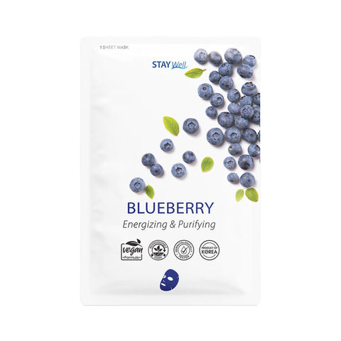 [Stay Well] Vegan Sheet Mask Blueberry