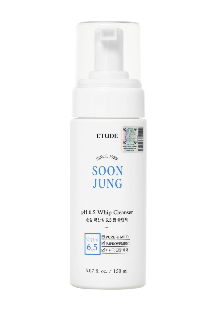 [Etude] Soon Jung pH 6.5 Whip Cleanser 150ml