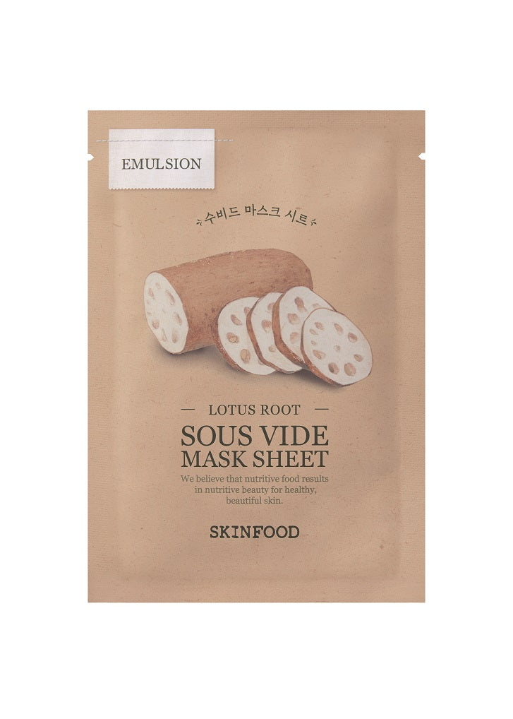 [Skinfood] Sous Vide Maske Lotuswurzel