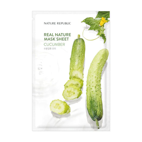 [Nature Republic] Real Nature Mask Sheet Cucumber