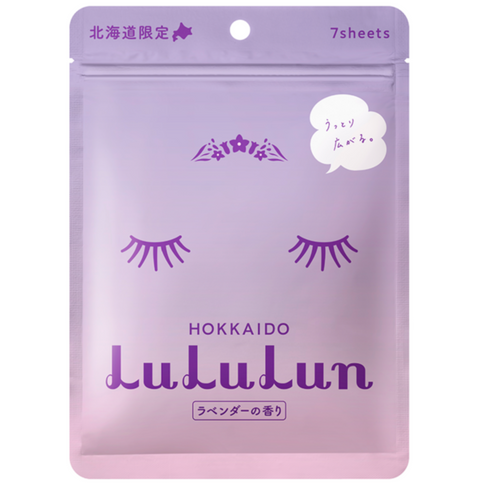 [LuLuLun] Premium Sheet Mask Hokkaido Lavender 7-pack