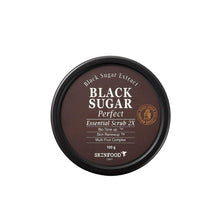 Lataa kuva Galleria-katseluun, [Skinfood] Black Sugar Perfect Essential Scrub 2X
