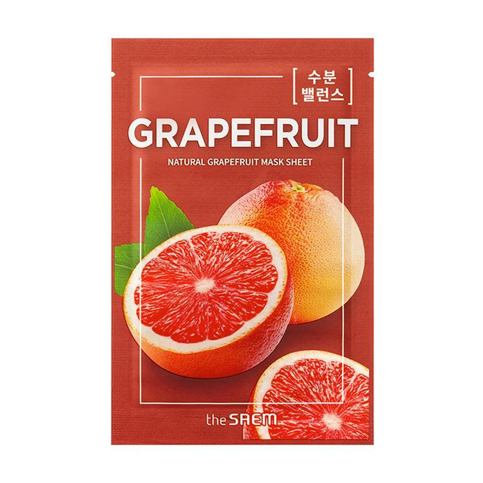 [The Saem] Natural Grapefruit Mask Sheet