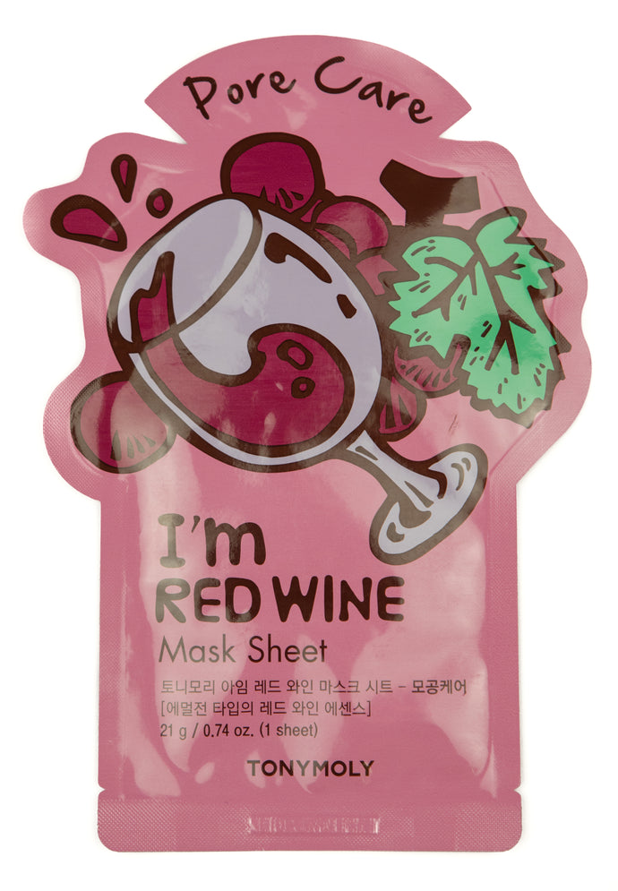 [Tonymoly] I'm Red Wine Sheet Mask