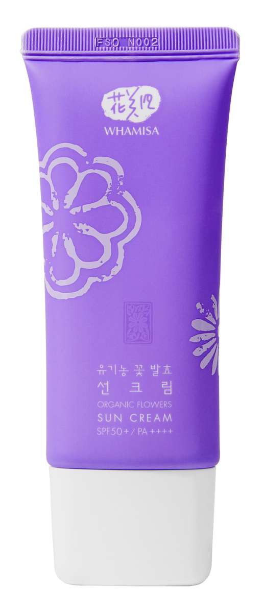 [Whamisa] Organic Flowers Sun Cream
