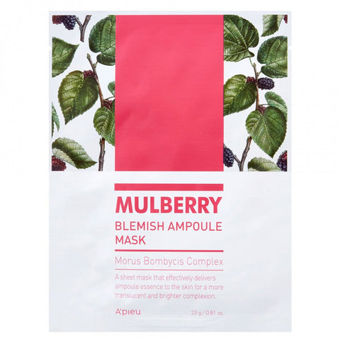 [A'pieu] Mulberry Blemish Ampoule Mask EXP. 27.7.2024