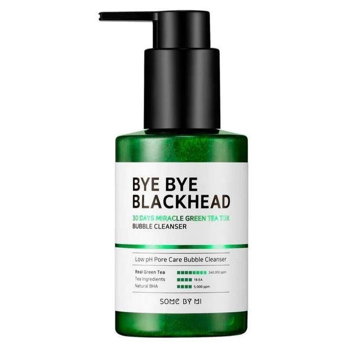 [Some By Mi] Bye Bye Blackhead 30 Days Miracle Green Tea Tox Bubble Cleanser