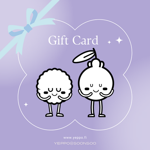 Yeppo & Soonsoo gift card