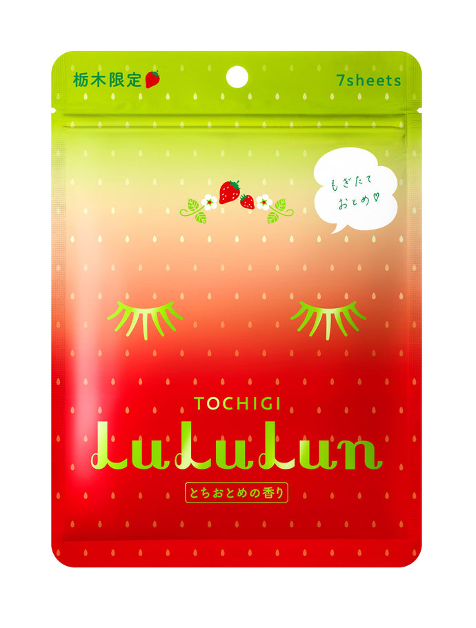 [LuLuLun] Premium Sheet Mask Tochigi Strawberry 7-pack