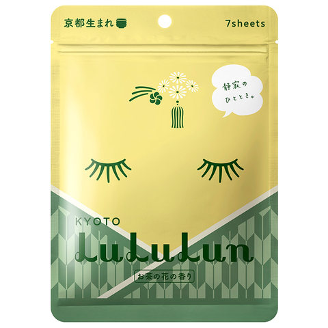 [LuLuLun] Premium Sheet Mask Kyoto Green Tea 7-pack
